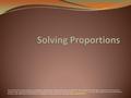 Solving Proportions.pdf