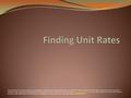 Finding Unit Rates.pdf